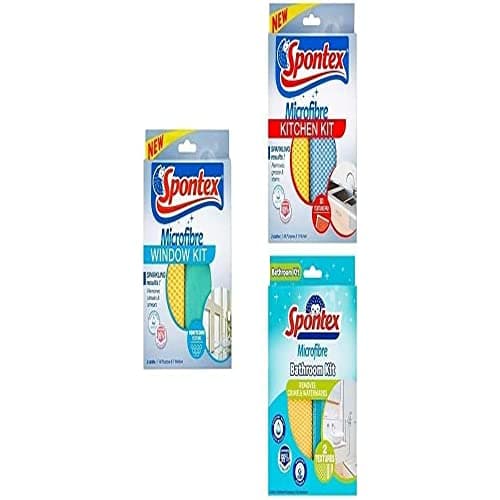Image of Spontex Microfibre Kits Bundle