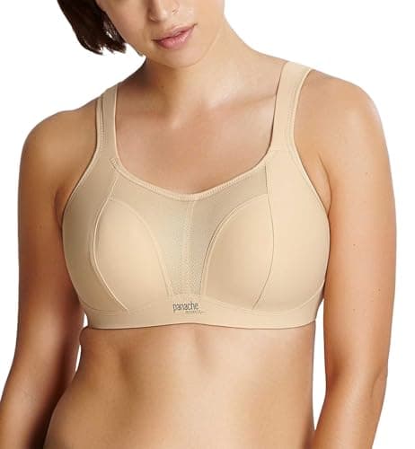 Image of Panache Women's Non-Wired Sports Bra, Latte, 28HH US