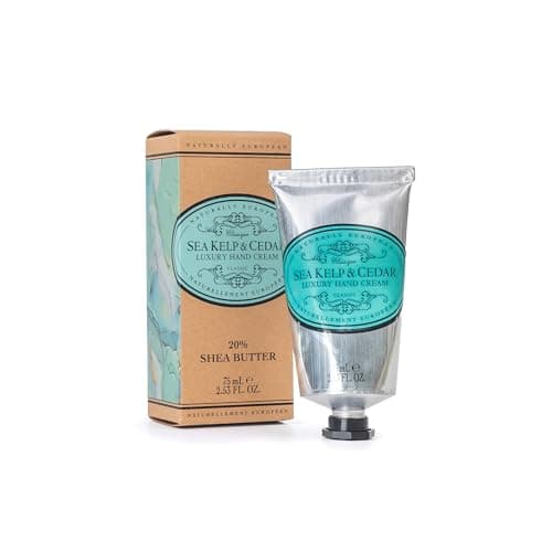 Image of Naturally European Sea Kelp and Cedar Hand Cream For Men and Women, Moisturising and Hydrating Hand Cream, 75ml