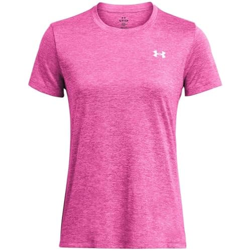 Image of Under Armour Women's Tech Short Sleeve Crew Twist, Comfortable Women's T-Shirt with Fast-Drying Material, Breathable Sports T-Shirt for Women