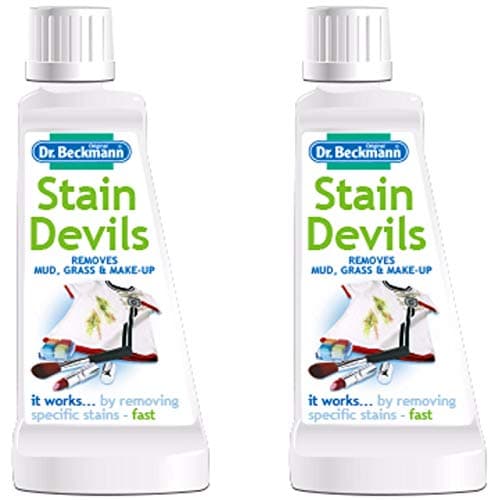 Image of Dr Beckmann Stain Devils Mud, Grass & Make Up Remover (2 x 50ml)