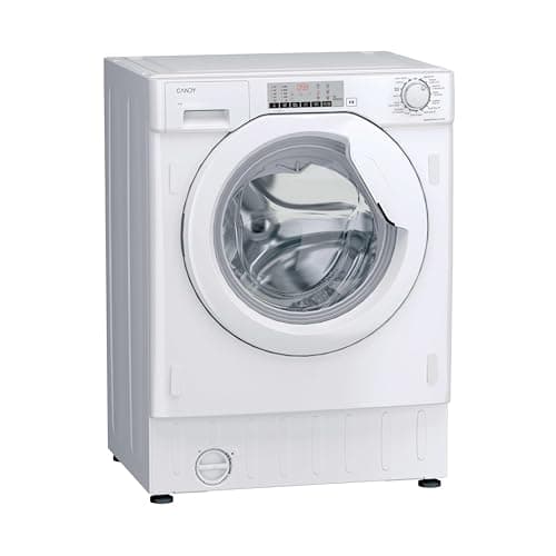 Image of Candy CBW28D4WM5J-80 Integrated 8kg Washing Machine with 1200 rpm - White - A Rated