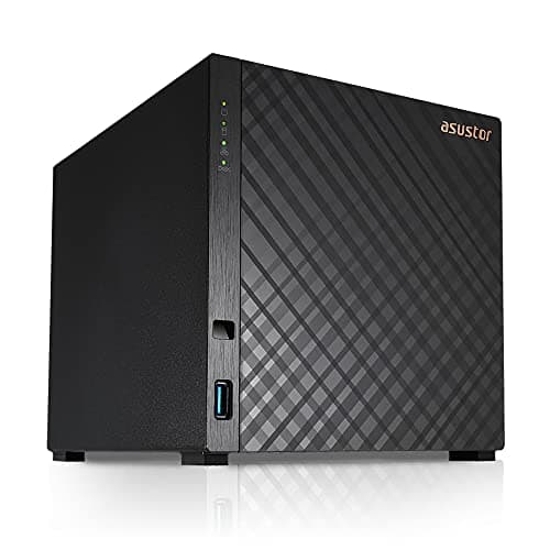 Image of Asustor Drivestor 4 AS1104T - 4 Bay NAS, 1.4GHz Quad Core, 2.5GbE Port, 1GB RAM DDR4 Personal Private Cloud (Diskless)