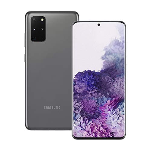 Image of Samsung Galaxy S20+ 5G Android Smartphone | 128GB Storage | 12GB RAM | SIM Free Unlocked | Cosmic Grey | (Renewed)