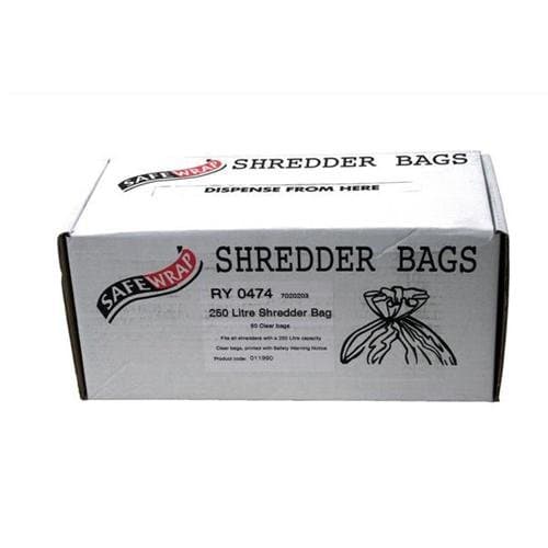 Image of robinson young RY0474 - Value Safewrap 250L Shredder Bag PK50
