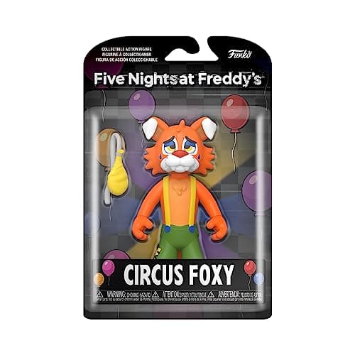 Image of Funko Action Figure: Five Nights At Freddy's (FNAF) SB - Circus Foxy - Collectable Toy - Gift Idea - Official Merchandise - for Boys, Girls, Kids & Adults