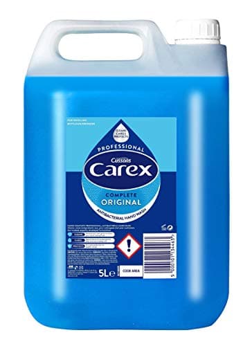 Image of Carex Professional Original Antibacterial Hand Wash 5L – Large Refill Liquid Hand Soap for Home, Office & Commercial Use