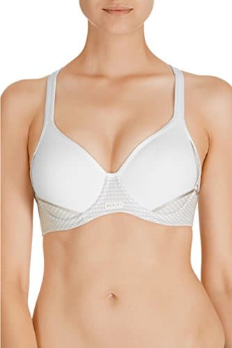 Image of Berlei Electrify White Mesh Padded Sports Bra YYPV 40DD UK