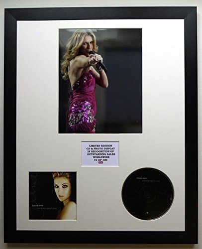 Image of CELINE DION/PHOTO & CD DISPLAY LTD. EDITION OF THE ALBUM LET'S TALK ABOUT LOVE
