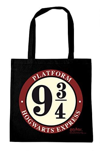 Image of Logoshirt - Harry Potter - Hogwarts Express - Platform 9 3/4 - Shopping Bag Eco - Resuable Shopper Bag - Original Licensed Design