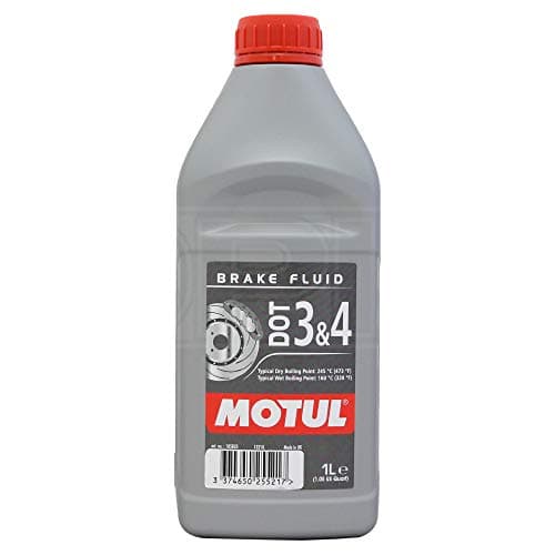 Image of Motul DOT 3 & 4 Fully Synthetic Brake Fluid - 1 Litre