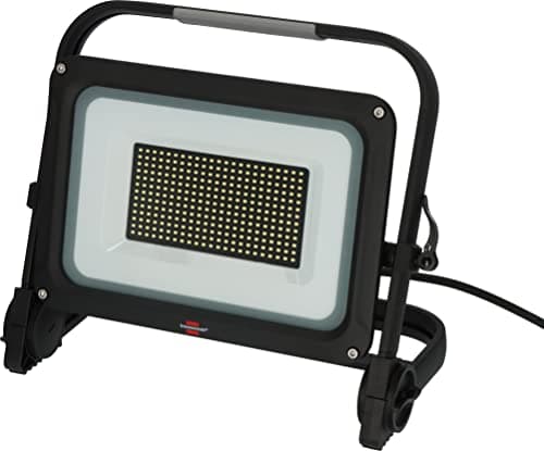 Image of Brennenstuhl JARO 20060 Mobile LED Floodlight/150W LED Lamp for Outdoor (Spot LED Outdoor with 5m Cable, 17500lm Aluminum LED Floodlight, Dimmable, IP65)