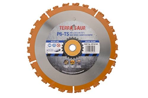 Image of Premier Diamond DP16740 P6-TS TERRASAUR Tungsten Carbide Cluster Saw Blade for Multi-Purpose Use, Silver, 300 x 20 mm