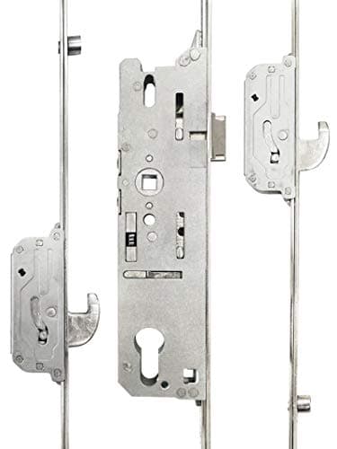 Image of Fuhr 856 Upvc Or Bifold Door Lock 2 Hook 2 Roller 35 Backset Type 15