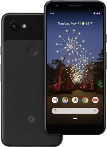 Image of Google Pixel 3a 14.2 cm (5.6") 4 GB 64 GB 4G Black 3000 mAh Pixel 3a, 14.2 cm (5.6"), 4 GB, 64 GB, 12.2 MP, Android 9.0, Black