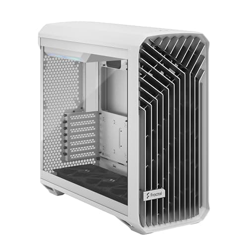 Image of Fractal Design Torrent RGB White E-ATX Tempered Glass Window High-Airflow Mid Tower Computer Case