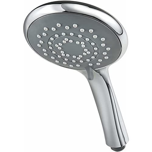 Image of Triton Showers Showerhead, Bathroom Accessory, Water, 5 Spray Patterns, High Pressure, 8000 Series, Chrome Finish, Head Set, Shower Accessories