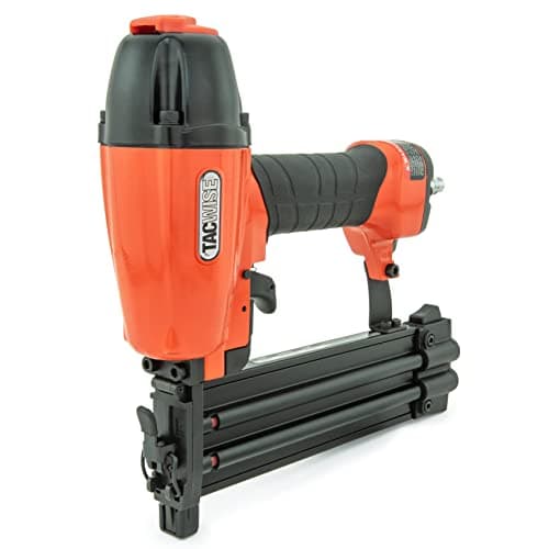 Image of Tacwise DGN50V Air Brad Nail Gun, Uses Type 180 (18G) / 20 - 50 mm Nails, Orange / Black