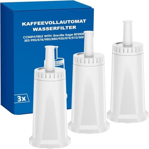 Image of Filswa Replacement Water Filters for Sage Coffee Machines SES 990/980/500/878/875/880/920/810, Compatible with BES008, Barista Express, Pro, Touch, Bambino, Oracle Models