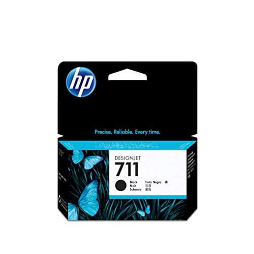 Image of HP 711 DesignJet Black Ink Cartridges 37 ml - Ink Cartridges (37 ml)