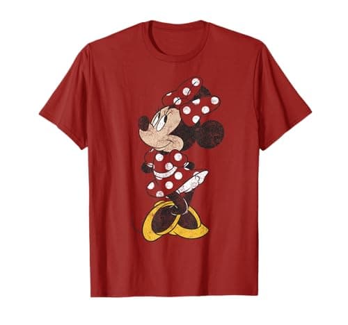 Image of Disney Mickey And Friends Minnie Mouse Single T-Shirt