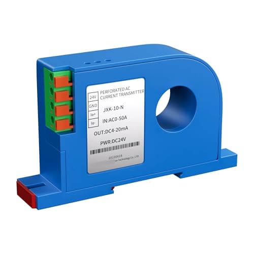 Image of 4-20mA 0-5V AC DC Hall Current Transducer Converter 0-500A 0-150A Transmitter Sensor 1Pcs(DC0-100A input,0-5V Ouput)