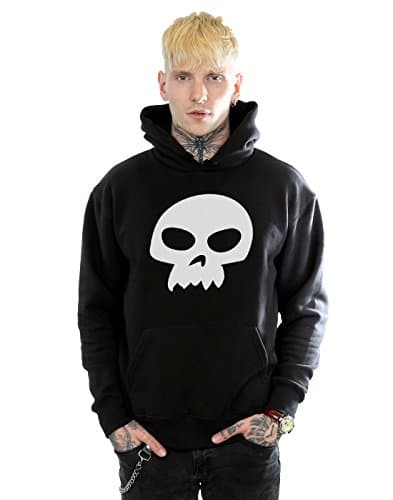 Image of Disney Men's Toy Story Sid's Skull Hoodie Small Black