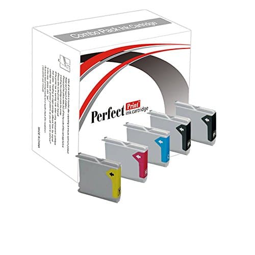 Image of 5 PerfectPrint Compatible Ink Cartridge Replace LC-970 For Brother DCP 130C 135C 150C 153C 157C 330C 350C DCP 540CN 560CN 750CW 770CW MFC 230C 235C 240C 260C 440CN 465CN 660CN 665CW 680CN 685CW 845CW 885CW 3360C 5460CN 5860CN
