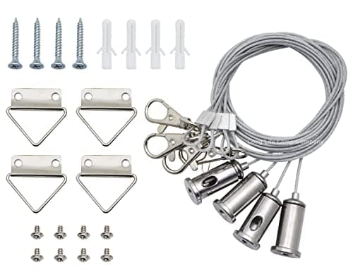 Image of Long Life Lamp Company LED Panel Suspension Kit for Ceiling Light 600 x 600, 1200 x 300, 1200 x 600 SK2023