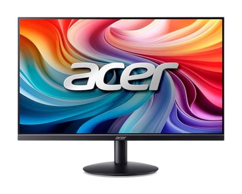 Image of Acer SB242Y H1bi Professional Home Office Monitor 23.8" Full HD (1920 x 1080) | Ultra-Slim | Frameless | Up to 100Hz | 4ms (G to G) | Tilt | HDMI & VGA Ports | SB242Y H1bi