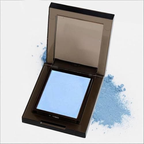 Image of Matte Light Blue Single Eyeshadow – Highly Pigmented, Ultra-Blendable & Long-Lasting Powder Eye Shadow Color for Everyday and Creative Makeup Looks (#17)