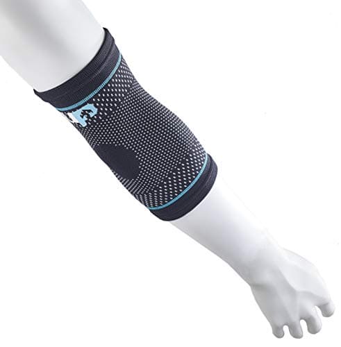 Image of Ultimate Performance Ultimate Compression Elastic Elbow Support, Medium, Black/Blue, M