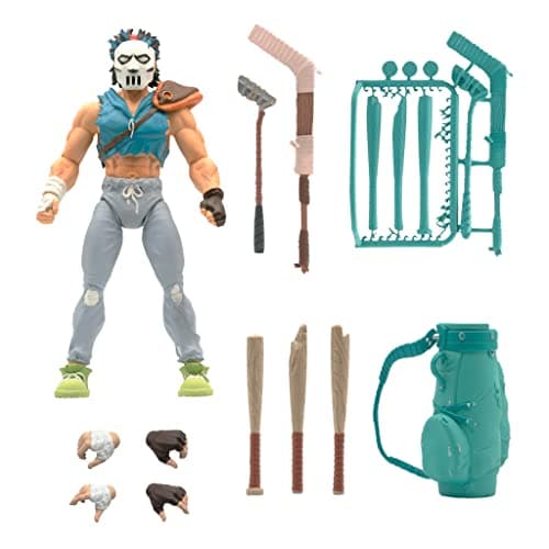 Image of SUPER7 - Teenage Mutant Ninja Turtles Ultimates: Casey Jones Action Figure, Multicolor