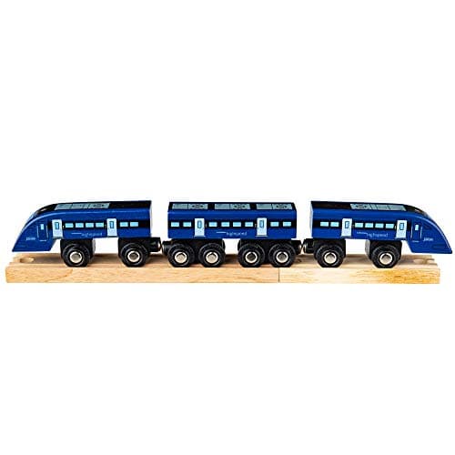 Image of Bigjigs Rail High Speed One Train - Other Major Rail Brands are Compatible
