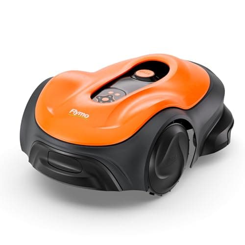 Image of Flymo UltraLife 1200 Robotic Lawnmower – Automated Cutting, Cut-To-Edge Precision,Dual-Cutting, Smart Technology, Wireless Connectivity, Lush Green Lawn Finish, Perfect for medium to large sized lawns