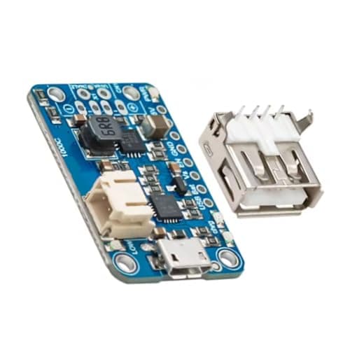 Image of Dcfbkl 2465 for PowerBoost 1000 Charging Adapter Rechargeable 5V Lithium Batteries Charging Module for Portable Devices Prototyping Needs Portable Device Charger