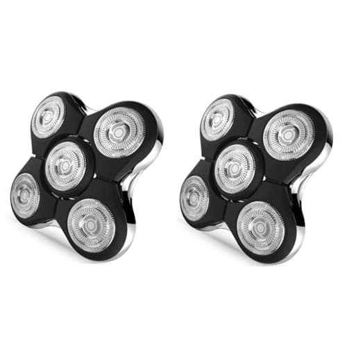 Image of Shaver Replacment Heads Compatible with Remington Balder RX5/XR7000/XR1500 Ultimate Electric Head Shaver (2 Pack)