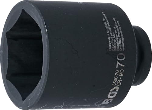 Image of BGS 5500-70 | Impact Socket Hexagon, deep | 25 mm (1") Drive | 70 mm