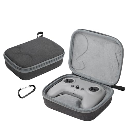 Image of FSIDIWT Portable Carrying Case for DJI FPV Remote Controller 3, Hard Shell Storage Bag Travel Case for DJI FPV Remote Controller 3/2, Avata 2 Drone Accessories