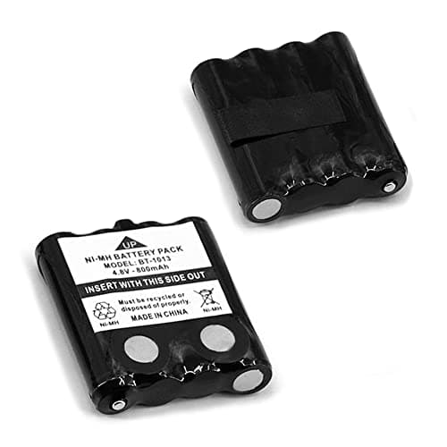 Image of SUNDELY® Battery for Motorola Radio XT180 TLKR T80 Extreme T81 Hunter T61 T60 T50 T9 T8 T7 T6 T5 T4 T3 XTB446 XTK446 XTR446 Walkie Talkie IXNN4002A 00242 800mAh 4.8V Rechargeable Ni-MH AAA (2 Pcs)