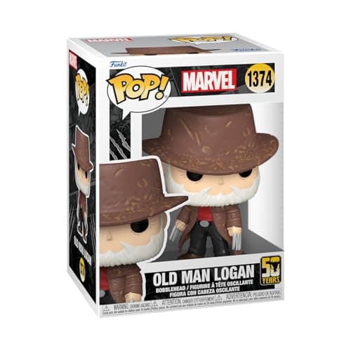 Image of Funko POP! Marvel: Wolverine 50th – Ultimate Old Man Logan - X-Men - Collectable Vinyl Figure - Gift Idea - Official Merchandise - Toys for Kids & Adults - Comic Books Fans