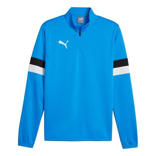 Image of PUMA teamRise 1/4 Zip Top - XSmall - Blue