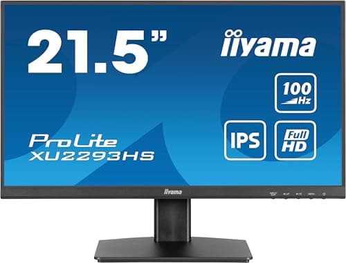 Image of iiyama XU2293HS-B6-21.5", IPS, 1920X1080/100Hz,1H1DP