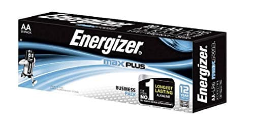 Image of Energizer Max Plus AA Alkaline Batteries - Pack of 20