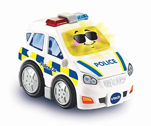 Image of VTech Toot-Toot Drivers Police Car | Interactive Toddlers Toy Pretend Play With Lights And Sounds | Suitable Boys & Girls 12 Months, 2, 3, 4 + Years, English Version