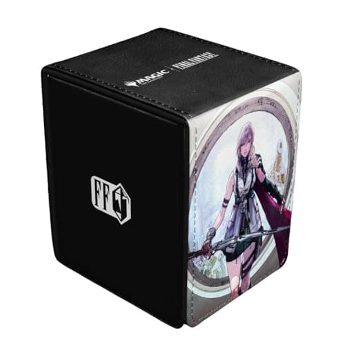 Image of Ultra Pro | Magic The Gathering: Final Fantasy Alcove Flip Deck Box Q4 Premium W | Trading Card Game Accessory | Ages 13+