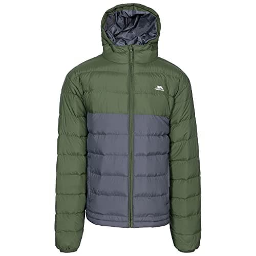 Image of Trespass Oskar Padded Jacket XXS Moss Quilted Jacket