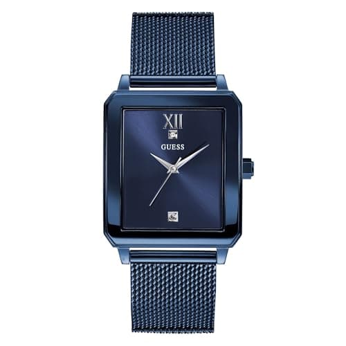 Image of GUESS Men's Analog Japanese Quartz Watch with Stainless-Steel Strap U1074G2