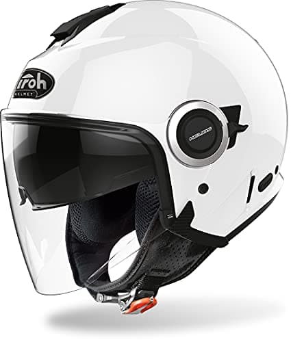 Image of Airoh Helmet Helios Color White Gloss Xl