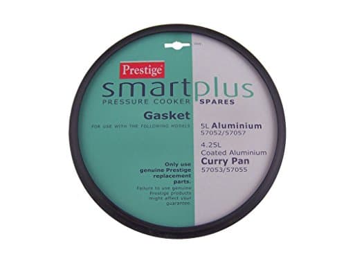 Image of Prestige Smartplus Aluminium Pressure Cooker Spares, Gasket - Black